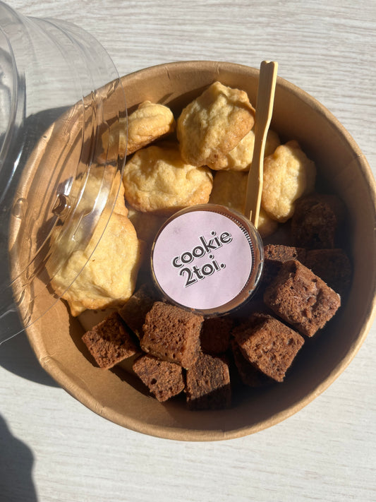 Box Bouchées Cookies&Brownies 🍪🍫💕