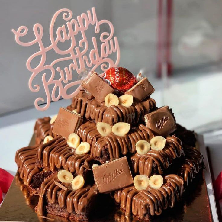 Brownie tower